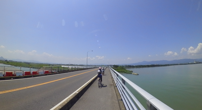 琵琶湖大橋ショートカットビワイチ